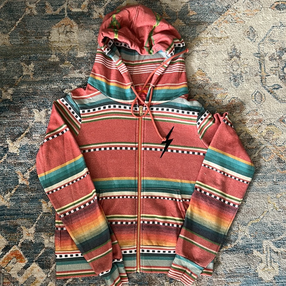 Aviator nation Tulum zip up XS